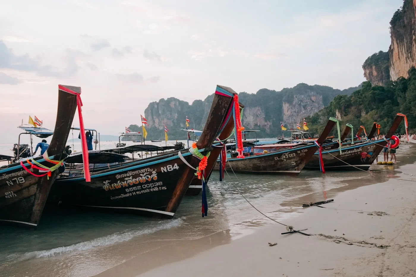 Fra Krabi flyplass til Ao Nang og Railay
