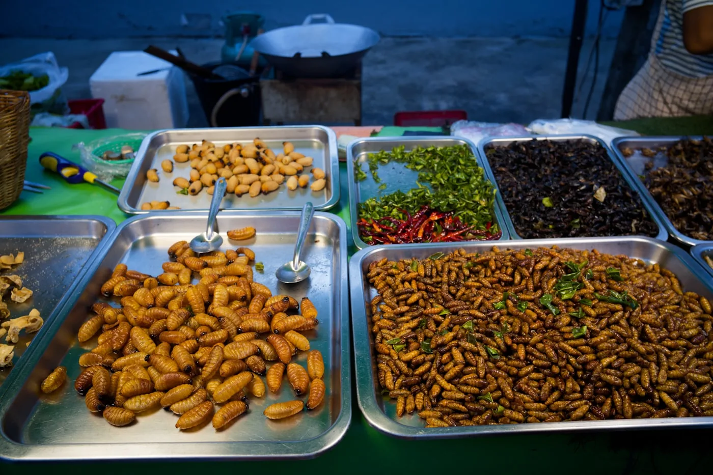 Insekter som mat i Thailand