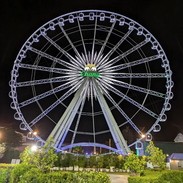 Asiatique Pariserhjul Bangkok