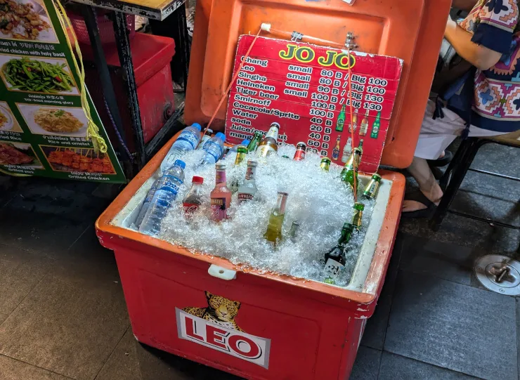 Khao San Road Drikkesalg
