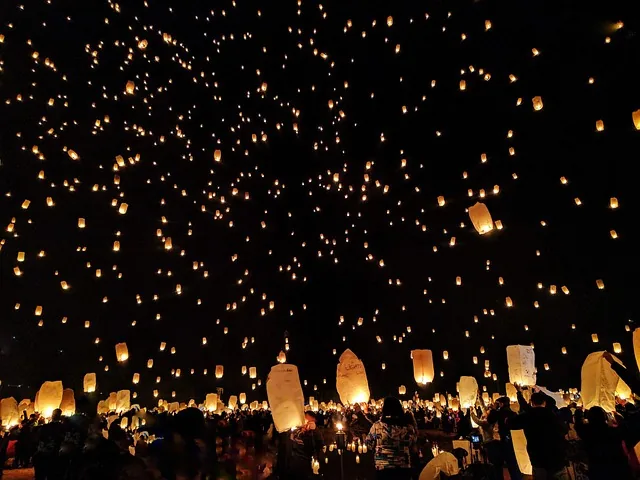 Lanterne Festival Chiang Mai