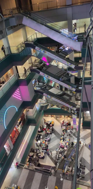 Mbk Senteret i Bangkok