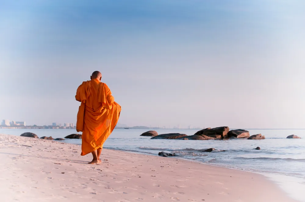 Munk i Thailand