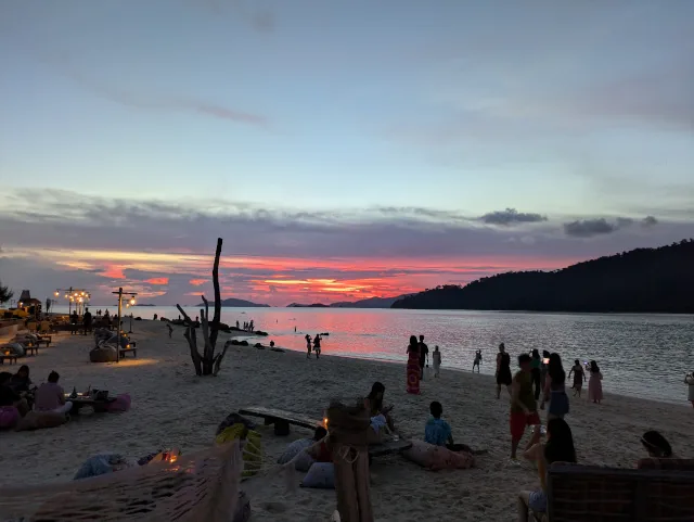 North Point Koh Lipe Kveldsstemning