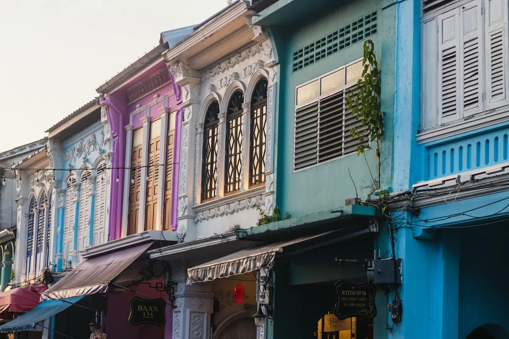Old Phuket Town Thailand