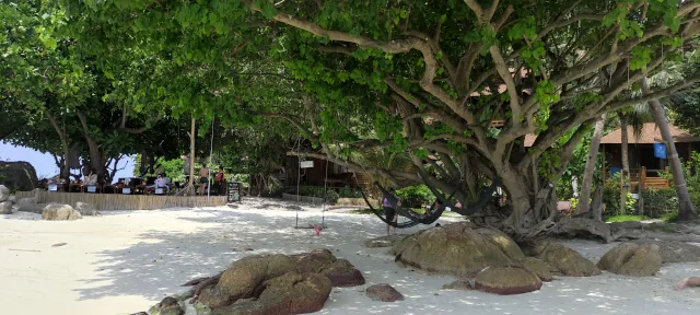 Stranden ved Ten Moon Lipe